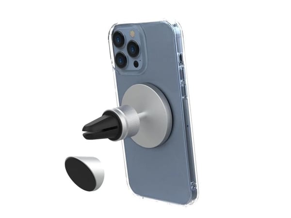 JustMobile ST-510SI, Mobiltelefon / smartphone, Passiv hållare, Bil, Silver