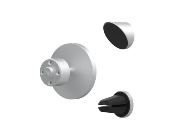 JustMobile ST-510SI, Mobiltelefon / smartphone, Passiv hållare, Bil, Silver