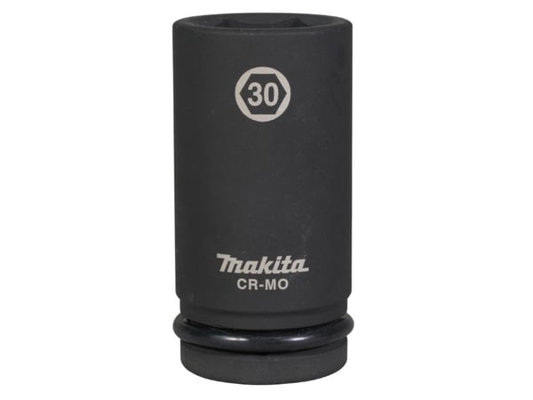 Makita E-22377, Kraftpipe, Svart, 1 hoder, 3/8", Metrisk, 30 mm