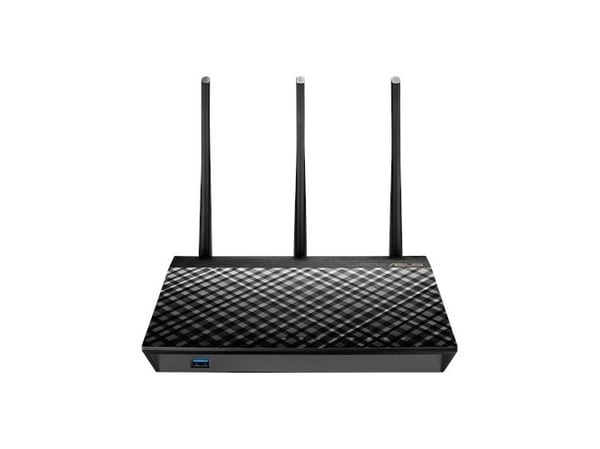 ASUS RT-AC1900U - Trådløs ruter 4-portssvitsj - 1GbE - Wi-Fi 5 - Dobbeltbånd