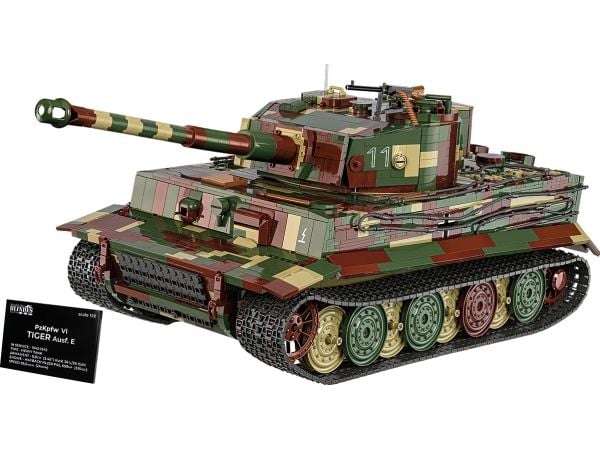 COBI PzKpfw VI Tiger Ausf. E - Executive Edition, Byggesett, 12 år, Plast, 8000 stykker, 12 kg