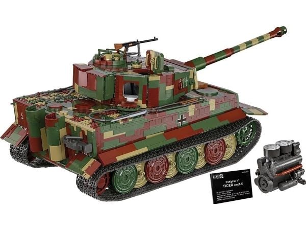 COBI PzKpfw VI Tiger Ausf. E - Executive Edition, Byggesett, 12 år, Plast, 8000 stykker, 12 kg