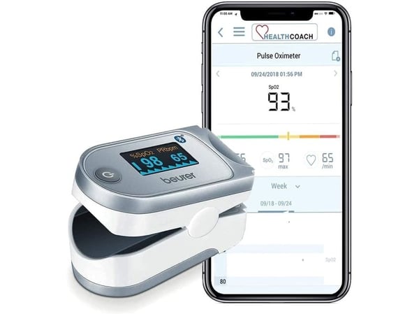Beurer PO60 Pulsoksymeter med BT