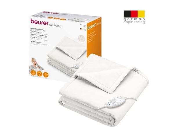 Beurer HD 75 hvit varmepledd 180x130 cm