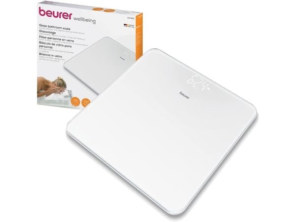 Beurer GS225 glassvekt hvit magic display