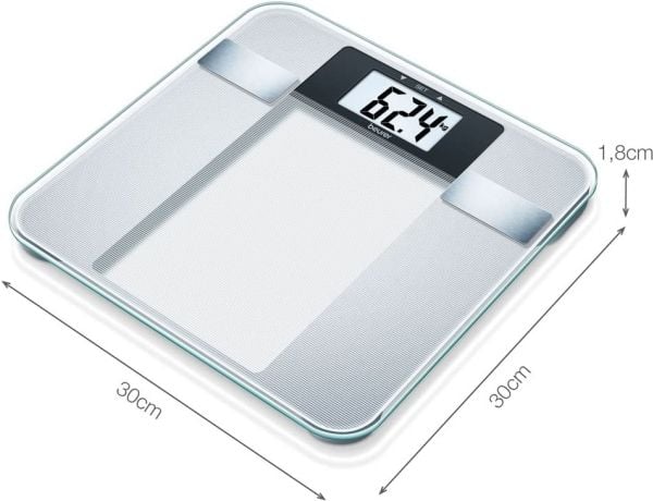 Beurer BG 13 glass, Total body balance