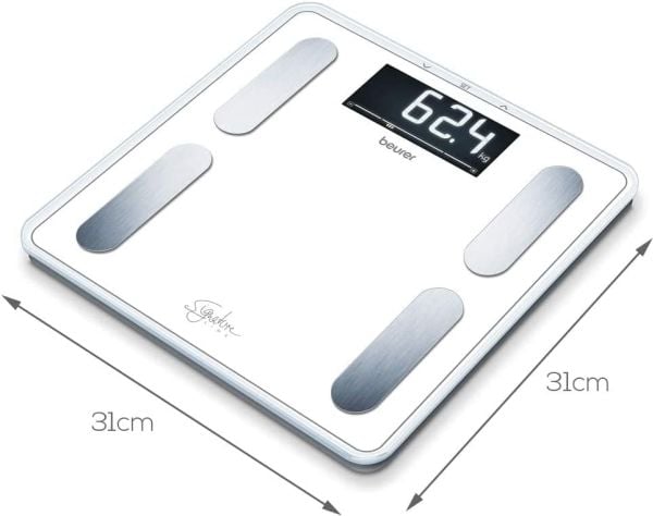 Beurer BF400 H hvit kroppsanalysvekt Signature