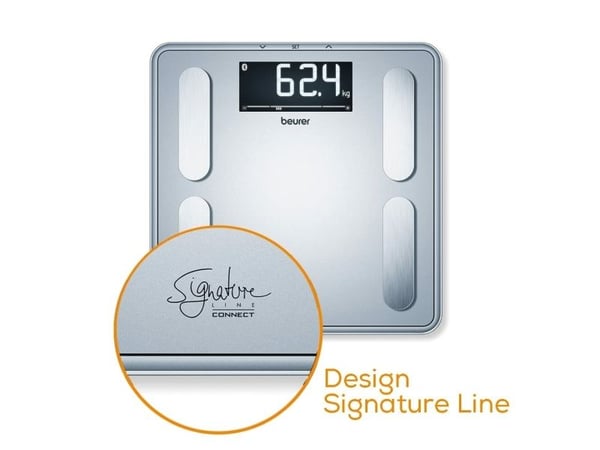 Beurer BF405 silver kroppsanalyssvåg Signature