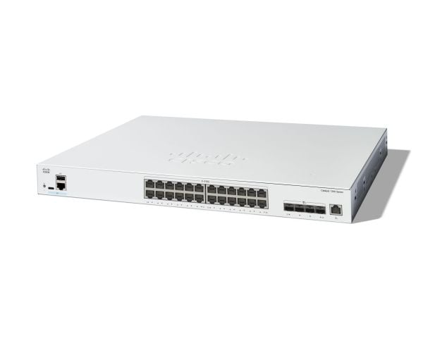 Cisco Catalyst C1300-24XT, Hallittu, L2/L3, Telineasennus