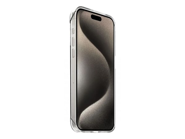 JustMobile PC-1561PSFC, Mobilskal, Apple, iPhone 15 Pro, 15,5 cm (6.1"), Transparent