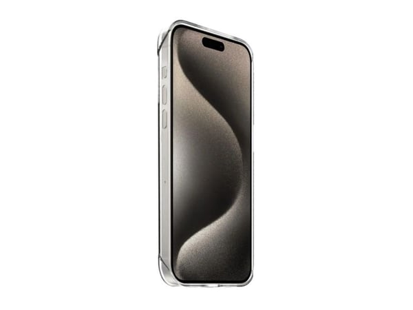 JustMobile PC-1567PSFC, Mobilskal, Apple, iPhone 15 Pro Max, 17 cm (6.7"), Transparent