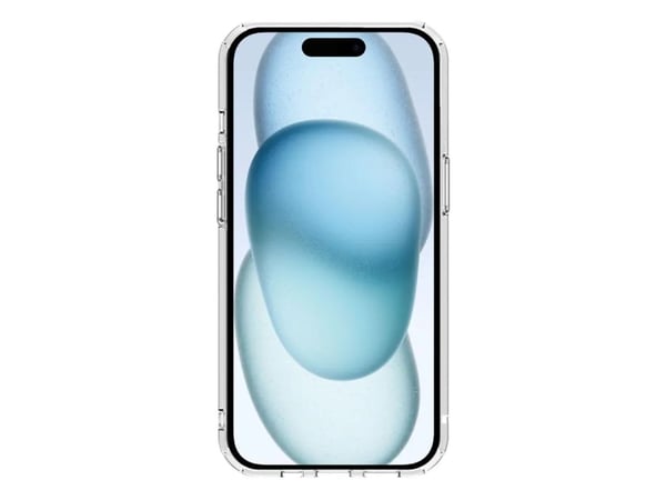 JustMobile PC-1561CC, Mobilskal, Apple, iPhone 15, 15,5 cm (6.1"), Transparent