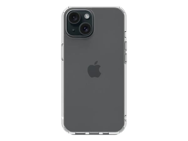 JustMobile PC-1561CC, Mobilskal, Apple, iPhone 15, 15,5 cm (6.1"), Transparent