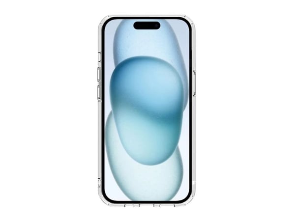 JustMobile PC-1567CC, Mobilskal, Apple, iPhone 15 Plus, 17 cm (6.7"), Transparent