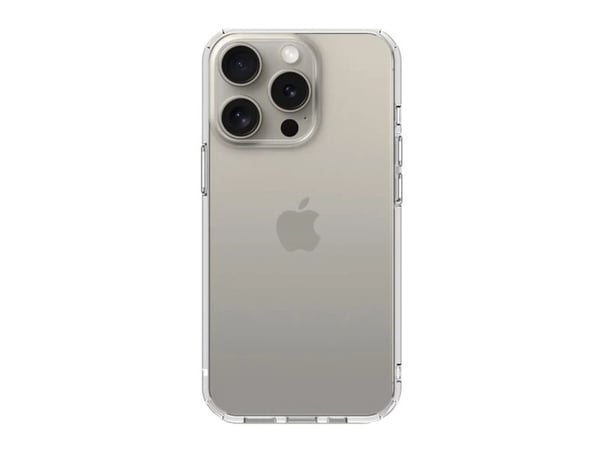 JustMobile PC-1567PCC, Mobilskal, Apple, iPhone 15 Pro Max, 17 cm (6.7"), Transparent
