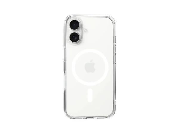 JustMobile PC-1667CCM, Etui, Apple, iPhone 16 Plus, 17 cm (6.7"), Gjennomsiktig