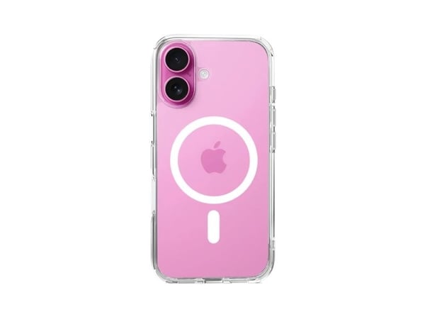 JustMobile PC-1667CCM, Etui, Apple, iPhone 16 Plus, 17 cm (6.7"), Gjennomsiktig