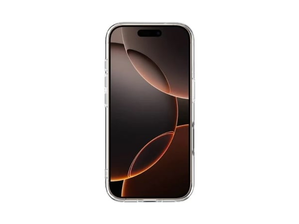 JustMobile PC-1663PCCM, Suojus, Apple, iPhone 16 Pro, 16 cm (6.3"), Läpinäkyvä