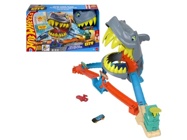 Hot Wheels City Shark Chomp Beach