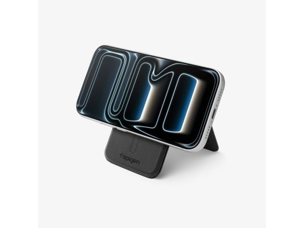 Spigen Slim Fold (Mag Fit) S314-3, Kortholder, Svart, PU lær, Apple, 1 stykker