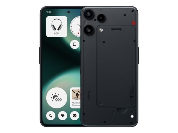Nothing Phone (3a) Lite-telefon, 128/8 GB, svart