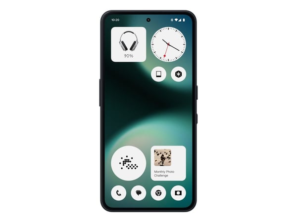 Nothing Phone (3a) Lite-telefon, 128/8 GB, svart