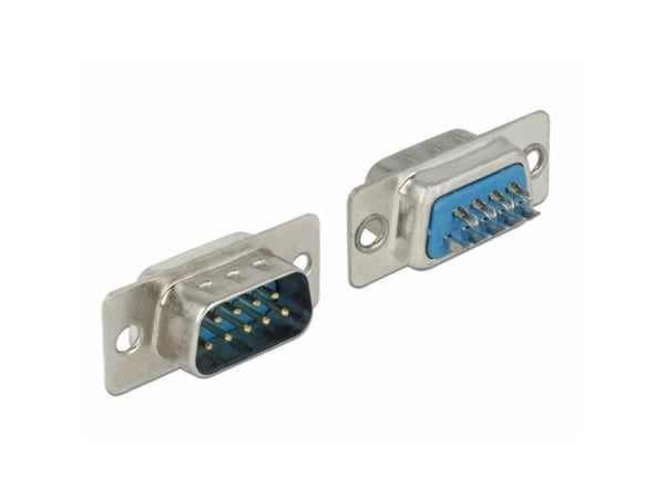 Delock - Seriell kontakt - DB-9 (hann)
