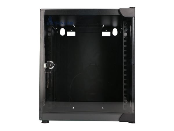 Extralink Lite 6U 10" 280X310 Musta | telinekaappi | seinäasennus