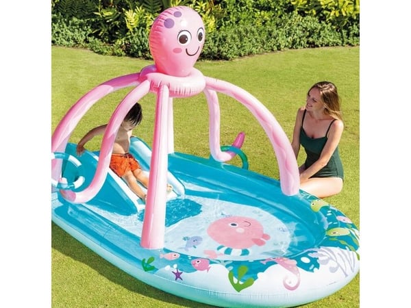 Intex 56138NP, Oppblåsbart basseng, 229 l, Oval, 2 år, Flerfarget