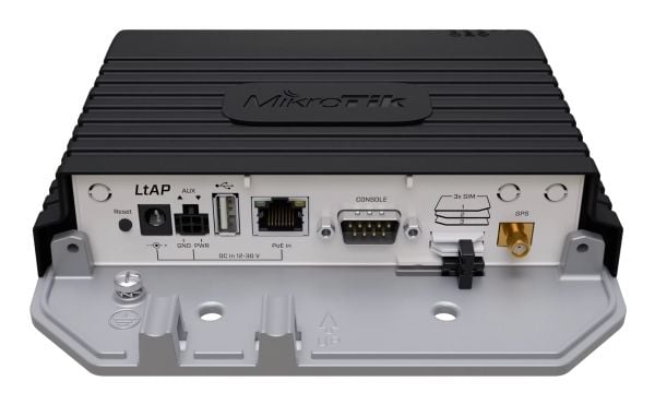 MikroTik LtAP LTE7 kit - Trådløst tilgangspunkt - LTE, Wi-Fi - 4G, 3G - 2.4 GHz - W-CDMA B1/B3/B5/B8 / LTE B1/B20/B28/B3/B32/B38/B40/B41/B5/B7/B8 -...
