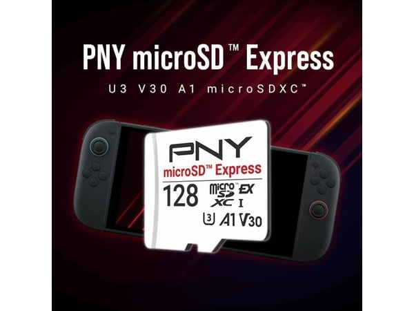 SD MicroSD 128GB PNY microSD Express -muistikortti