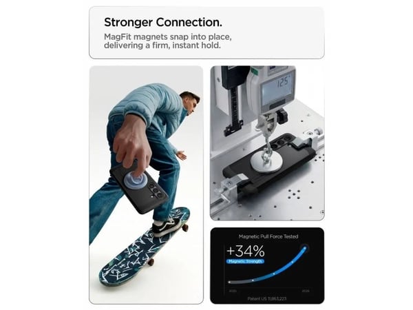 Spigen Tough Armor (Magfit), Mobilskal, Samsung, Galaxy S26+, 17 cm (6.7"), Svart