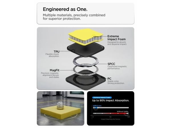 Spigen Tough Armor (Magfit), Mobilskal, Samsung, Galaxy S26+, 17 cm (6.7"), Svart
