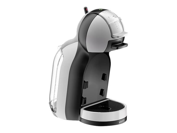 Krups Mini Me KP123, Kapsel kaffemaskine, 0,8 L, Kaffekapsel, 1500 W, Sort, Rustfrit stål