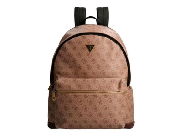 Guess Vezzola ryggsekk i syntetisk skinn beige HMVZLAP2275 for menn 21/33 x 42,5 x 14 cm