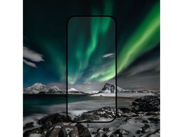 Just Mobile Xkin skjermbeskytter i glass til iPhone 16 Plus