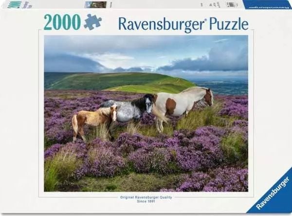 Ravensburger Wildpferde in der Heide, 2000 kpl, Eläimet, 14 vuosi/vuosia