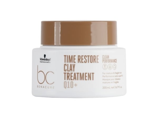 Schwarzkopf Maska do Włosów Cienkich Schwarzkopf Bonacure Time Restore Clay (200 ml)
