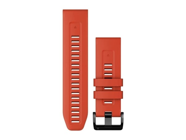 Garmin QuickFit 26 -silikoniranneke, tulenpunainen