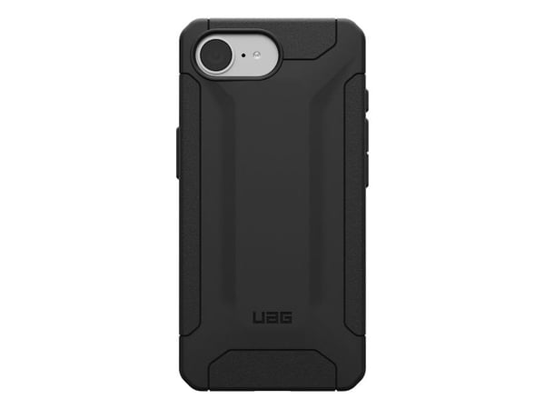 UAG Scout Series - Baksidedeksel for mobiltelefon - svart - for Apple iPhone 16e