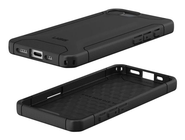 UAG Scout Series - Baksidedeksel for mobiltelefon - svart - for Apple iPhone 16e