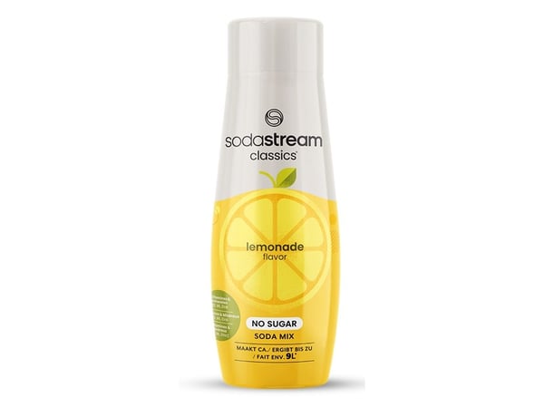 SodaStream Lemon Zero, Naturlig smakstilsetning, Sitron, Flaske, Sugar, 1 stykker