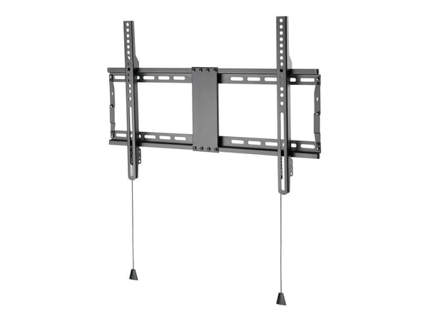Vision VFM-W6X4V/2 - Monteringssett (veggmontering) - ikke-tippende - for flatpanel - låsbar - kaldvalset stål - svart - skjermstørrelse: 37"-70"