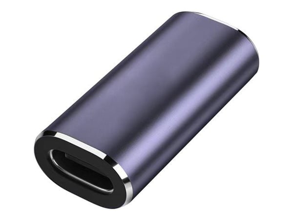 Vision - USB kobler - USB-C (hunn) til USB-C (hunn) - 8K 60Hz støtte - svart