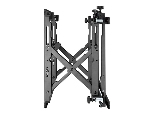 Vision - Monteringssett (veggmontering) - for LCD-skjerm - låsbar - stål - svart - skjermstørrelse: 45"-86"