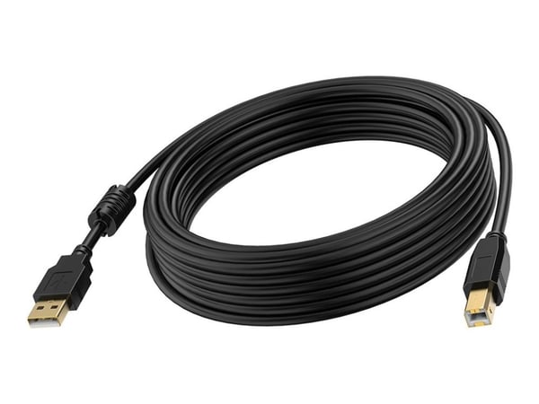 Vision Professional - USB-kaapeli - USB (han) til USB Type B (han) - USB 2.0 - 3 m - lajiteltu