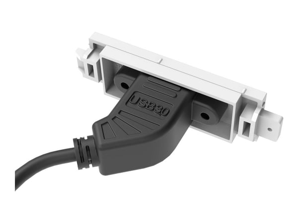 VISION TechConnect 3 USB-b module - Modulkontaktplatta med insnäppsfästen - USB typ B