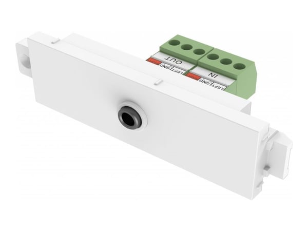 Vision TC3 3.5MM/V2, 3,5 mm, Valkoinen, Akryylinitriilibutadieenistyreeni (ABS), 64 mm, 37 mm, 21 mm