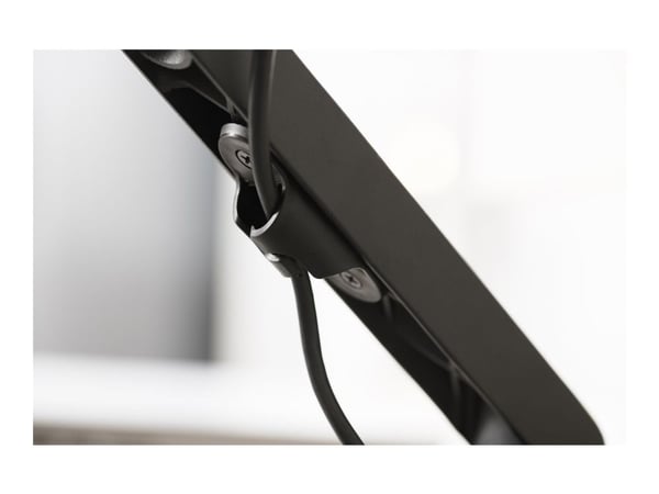 Vision VFM-DA/4 monitorarm 10–32" dubbelledad VESA 75x75 eller 100x100 svart