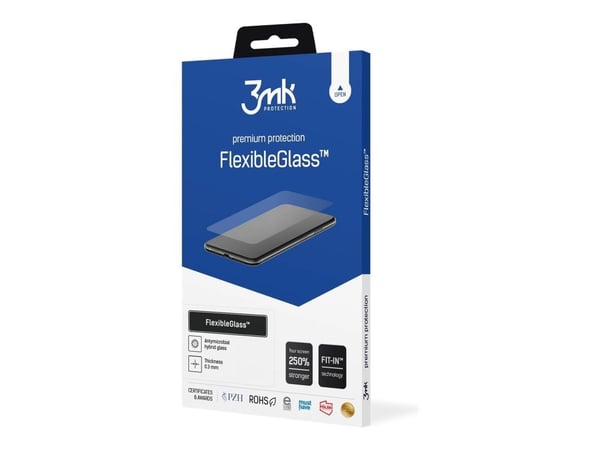 3mk FlexibleGlass - Skjermbeskyttelse for mobiltelefon - splash-proof - glass - for Samsung Galaxy S25 Ultra 3mk FlexibleGlass - Skjermbeskyttelse for mobiltelefon - splash-proof - glass - for Samsung Galaxy S25 Ultra